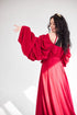Red wedding cape
